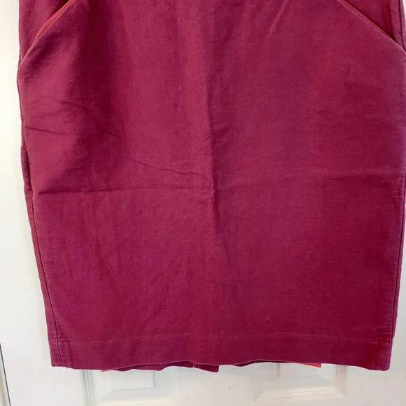 J. Crew The Pencil Skirt Berry Skirt in Size 6 - Picture 3 of 9